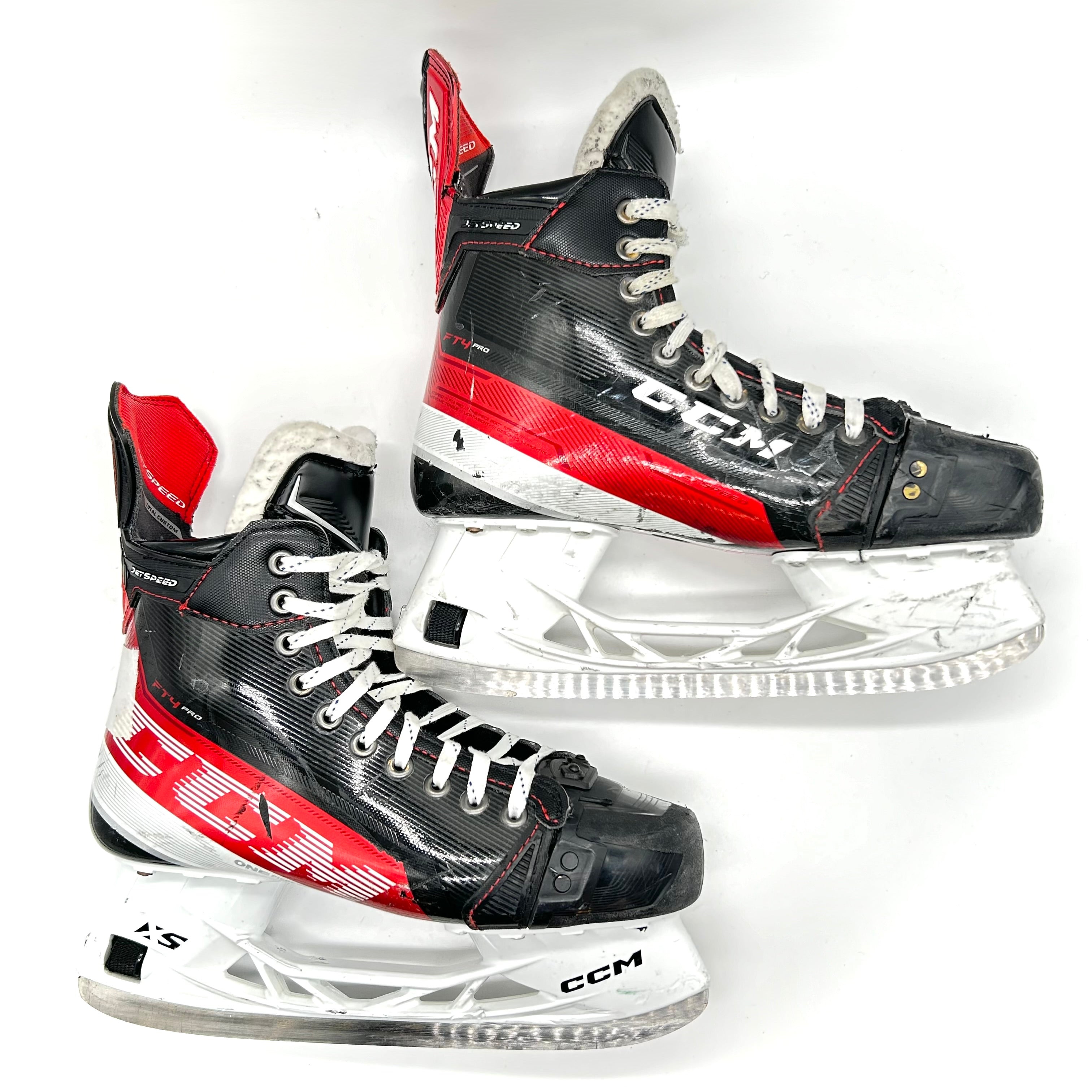 CCM Jetspeed FT4 Pro - Patins de hockey Pro Stock d'occasion - Taille 8D